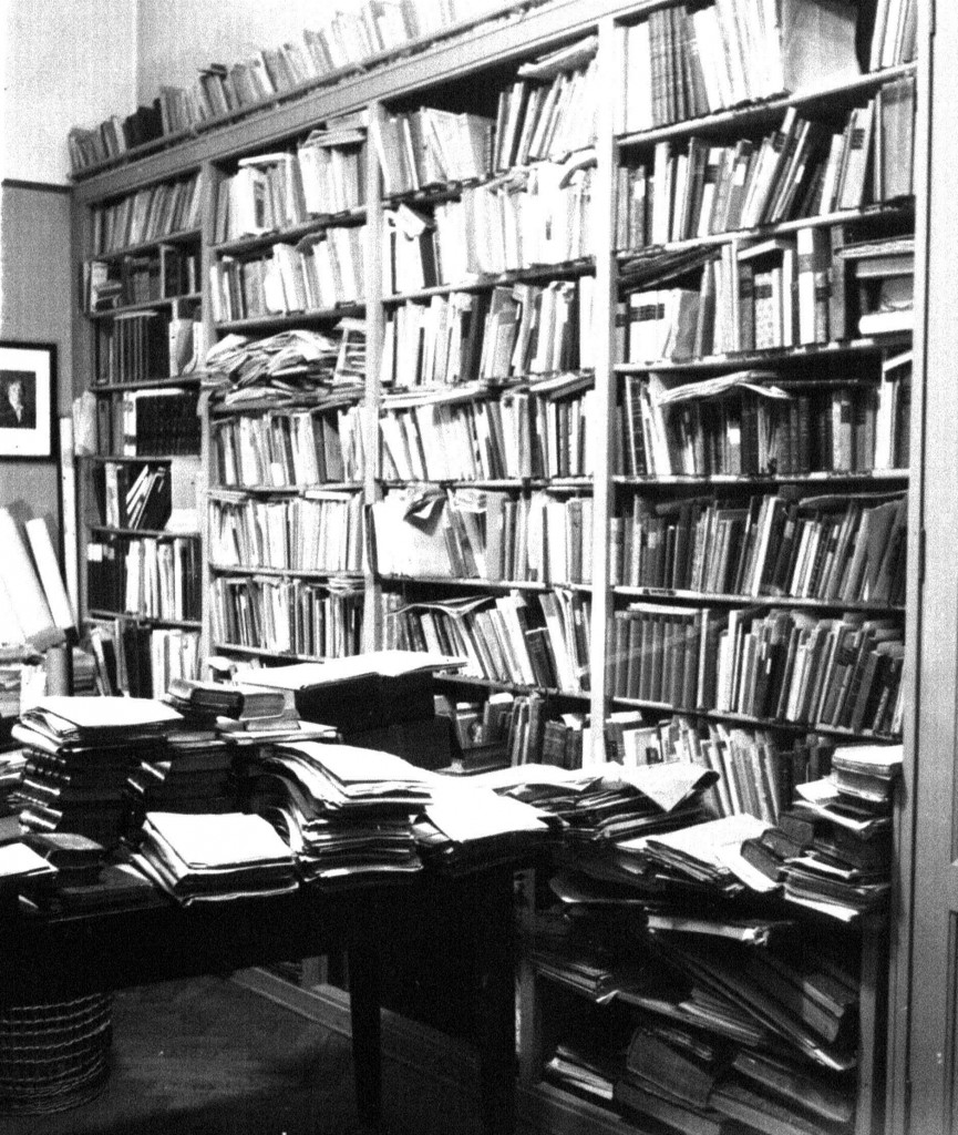 Arbeitszimmer von Karl d'Ester (Quelle: Privatarchiv Heinz Starkulla junior)